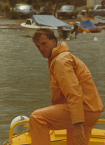 First years as a yacht instructor, approx. 1985